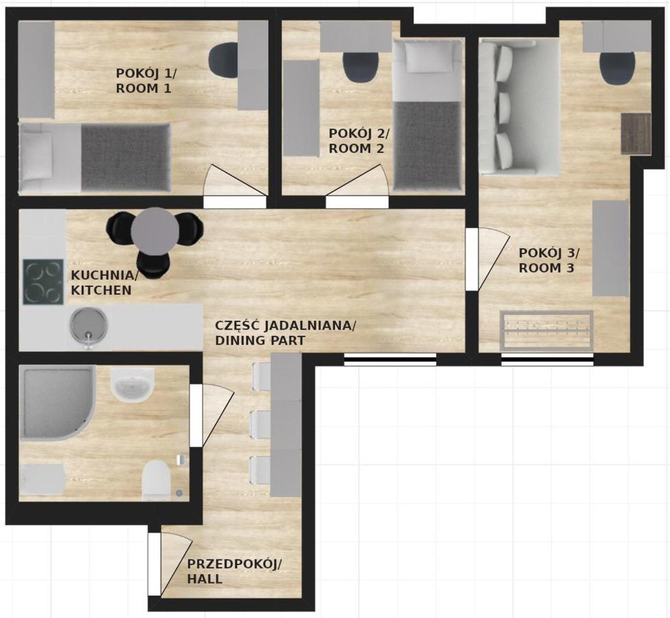 Urban Nest Apartments Bon 5 คราคูฟ ภายนอก รูปภาพ